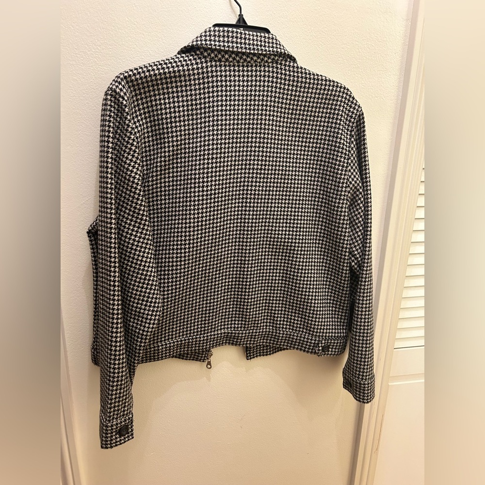 Express Chevron Pattern Blazer - image 3